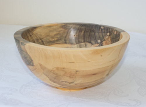 spalted elm bowl