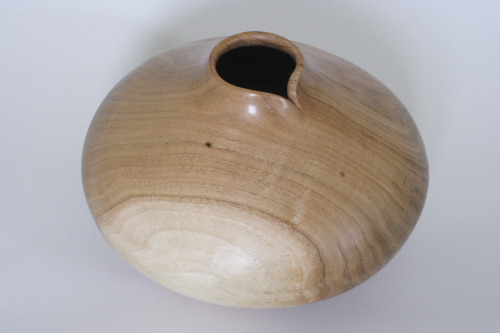 butternut wood hollow form turning